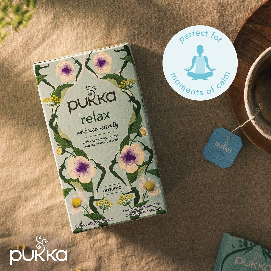 Pukka UK オーガニック リラックスティー 20袋