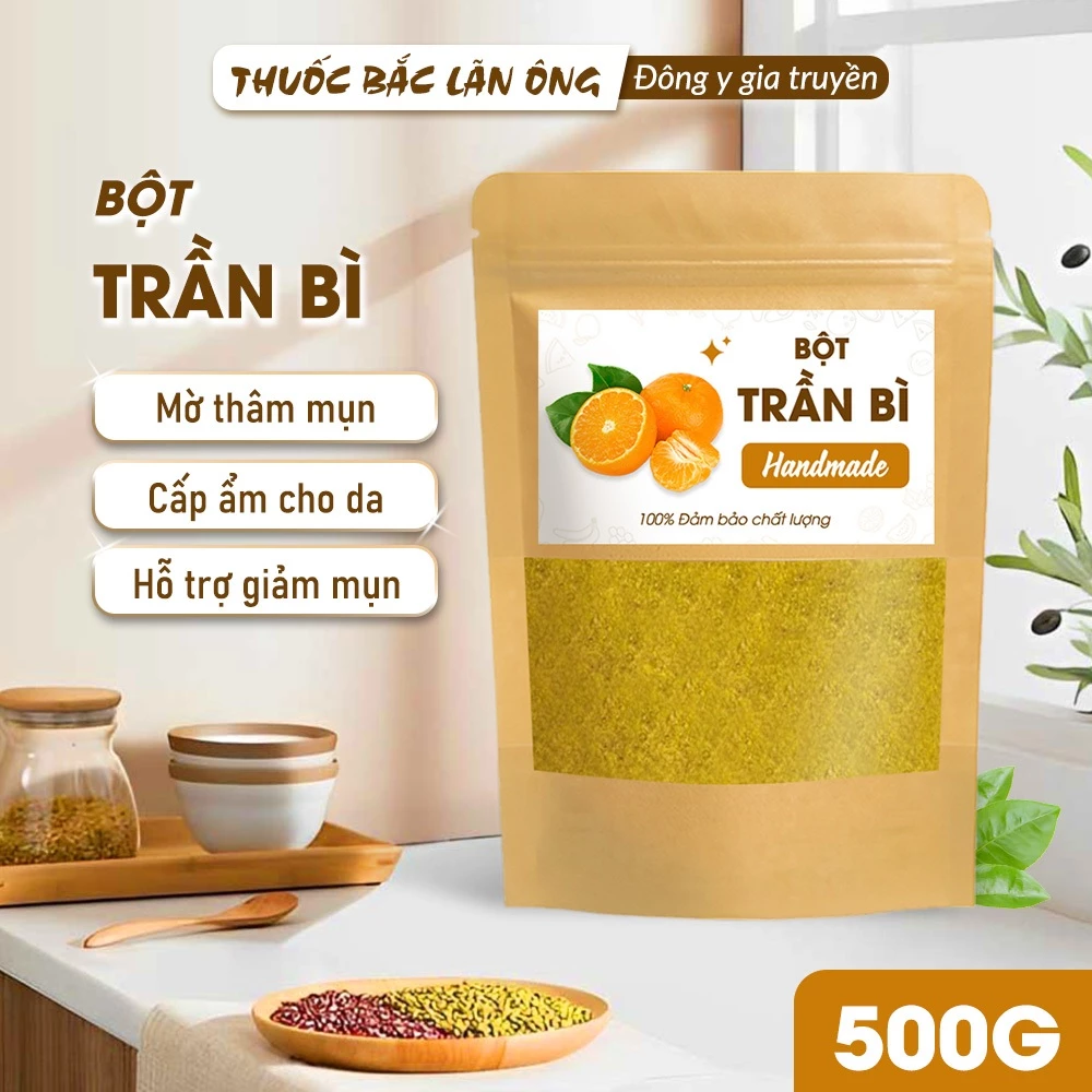 純粋陳皮パウダー 500g - 柑橘の香りで健康と美肌をサポート!咳・痰緩和、消化促進、フェイスパックに