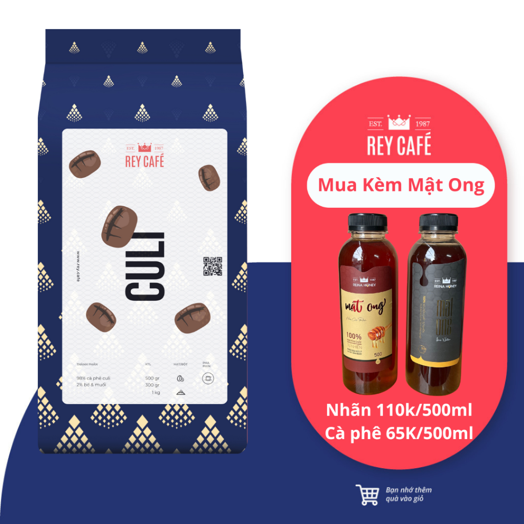 ピュアバターローストCuliコーヒー - フィルターブリュー - レイカフェブランド - 500gr - フィルターパウダー