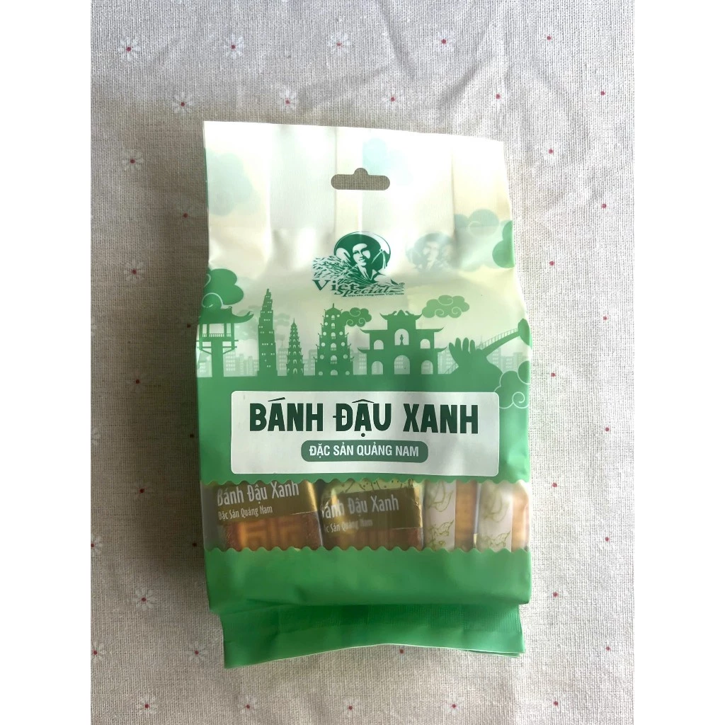 クアンナム特産 乾煎り緑豆ケーキ『Viet Special』160g