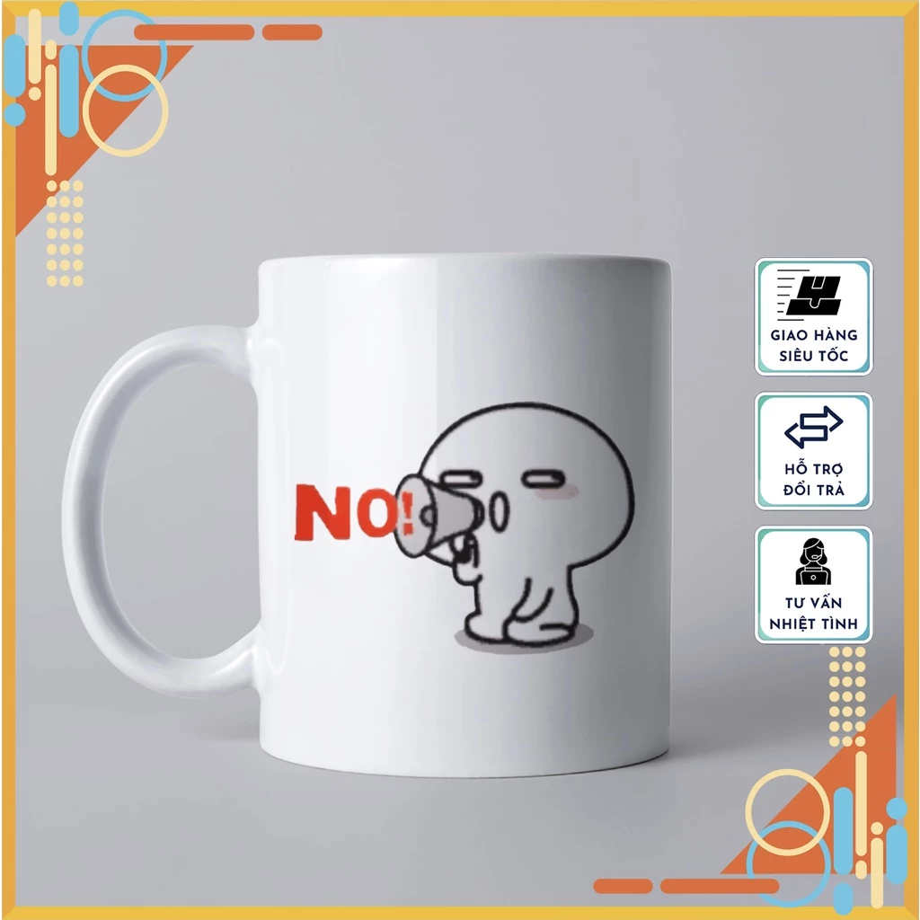 Quby（キュービー）柄 セラミックマグカップ No.40 | 高品質ギフト・日常使いに