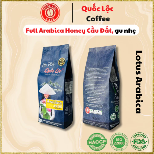 国禄（クオックロック）ロータスアラビカ 焙煎挽きコーヒー 500g - 蓮の香りのアラビカ種