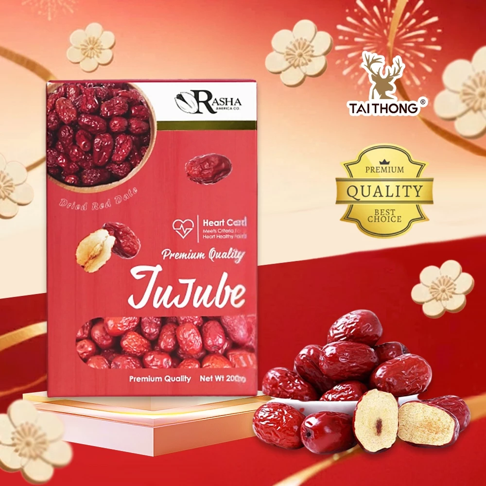 タイトンRasha 紅棗ドライフルーツ（ギフトボックス入り）