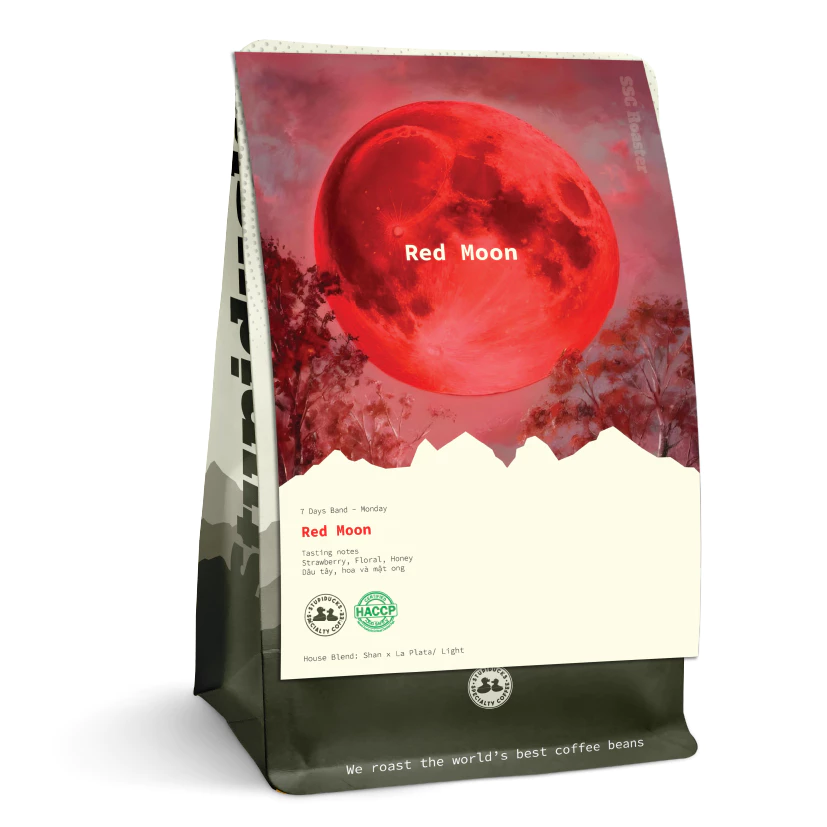 【月曜限定】Red Moon ストロベリーキャンディ スペシャルティコーヒー 挽き豆 100g (Pour Over用) - Stupiducks SSC Roaster
