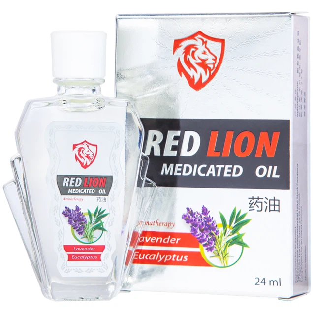 薬用オイル ホワイト ラベンダーとユーカリの香り Red Lion