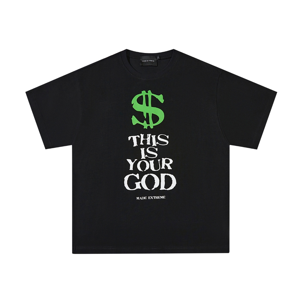 REDLABEL \$ GOD グラフィックTシャツ コットン厚手 オーバーサイズ XL REDLABEL