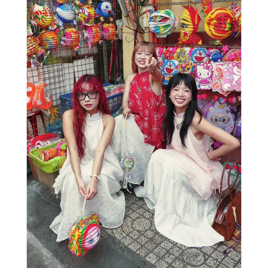 Remmus（レムス） | 女性用 チャイナカラーデザインホルタートップ