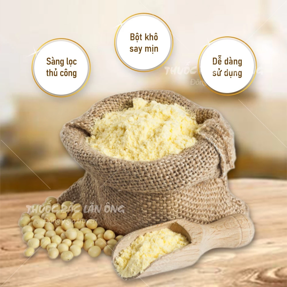 有機大豆100%使用!香ばしい焙煎きな粉パウダー 100g (無添加・天然)