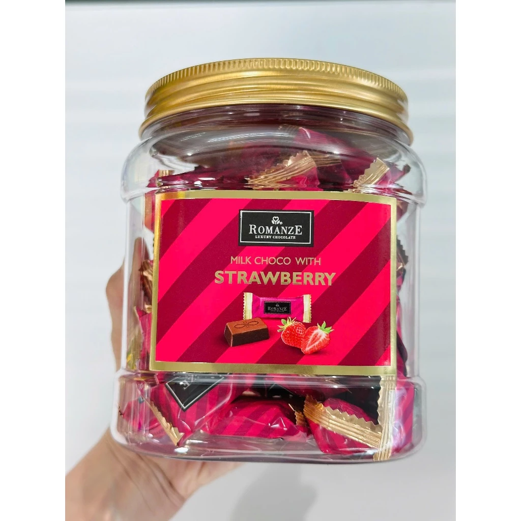 ロマンツェ ストロベリーチョコレート 345g 詰替えボトル (マレーシア産)