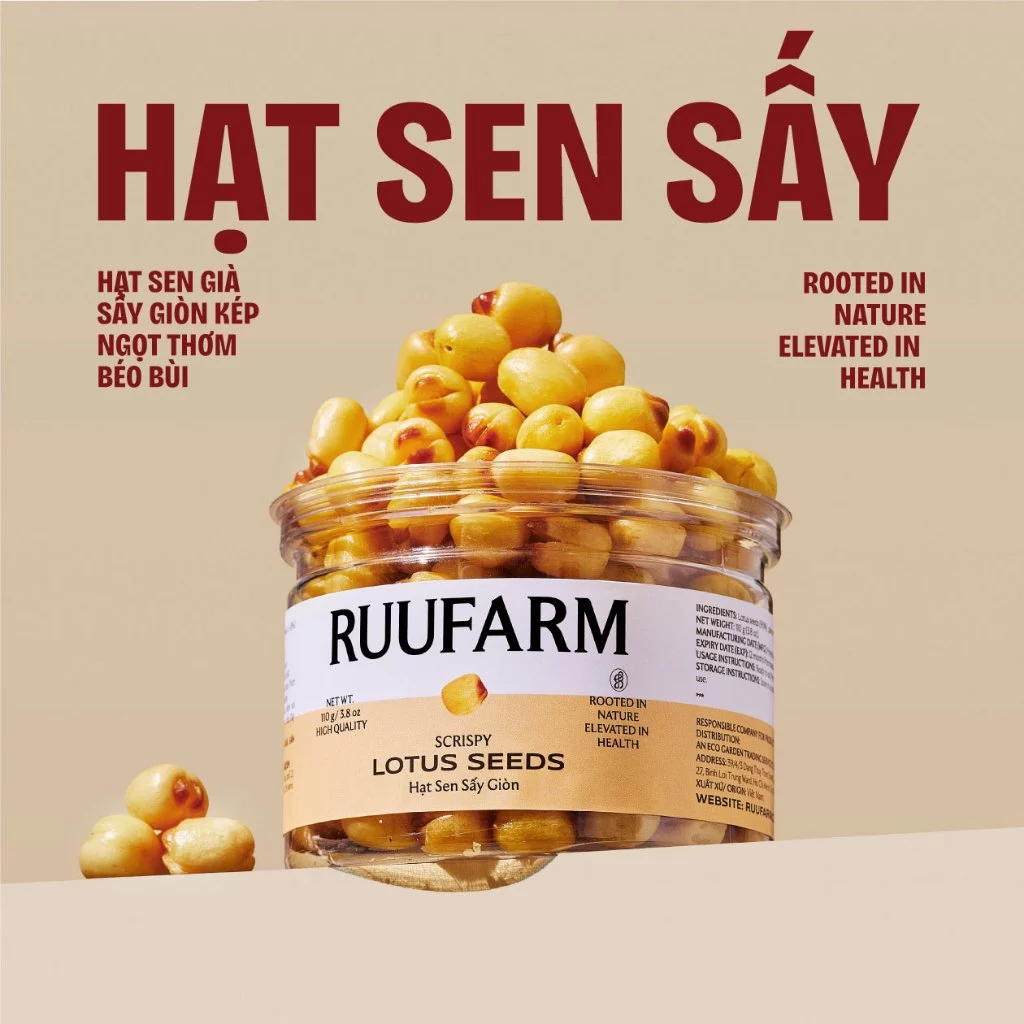 RUUFARM 即席サクサク蓮の実 110g