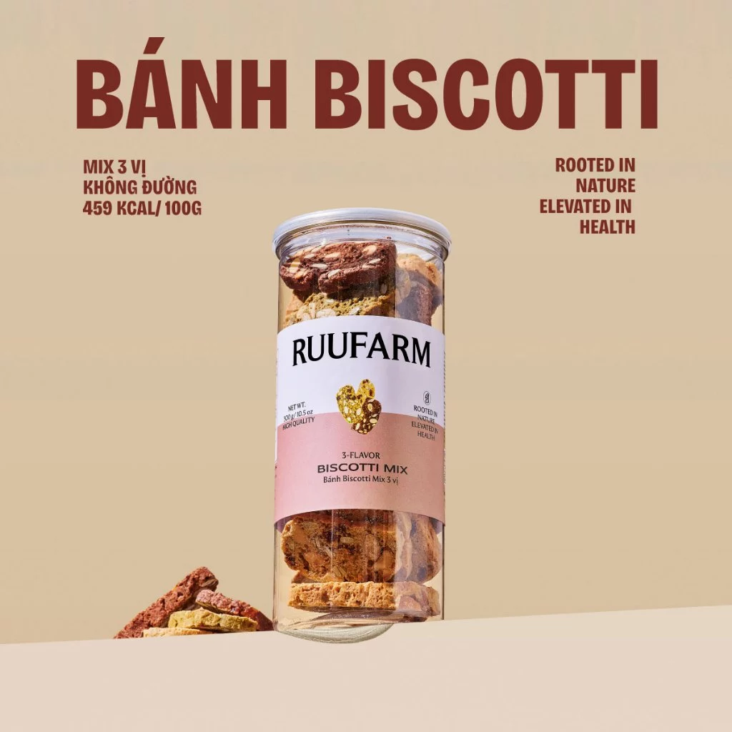 RUUFARM 全粒粉ビスコッティ 3種アソート