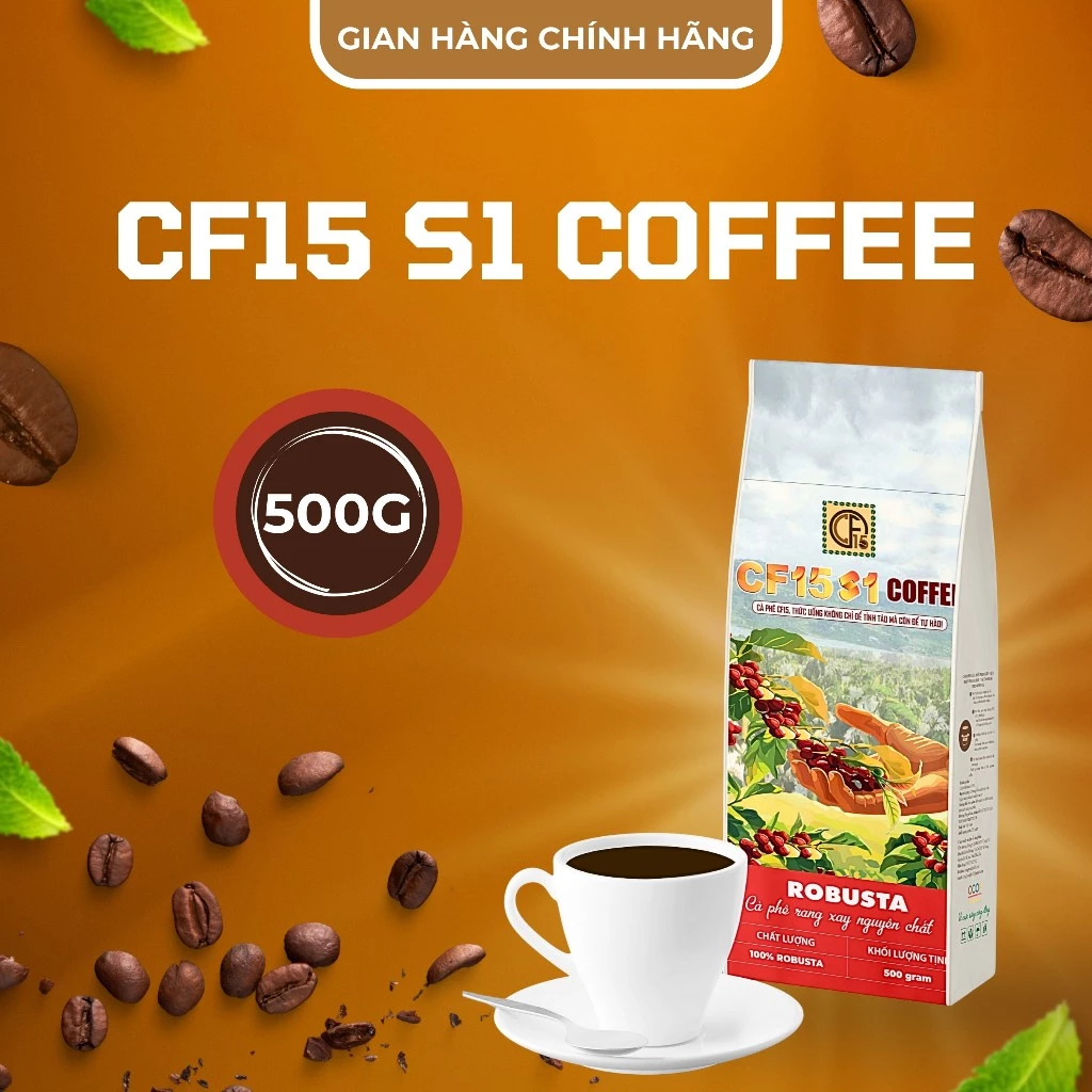 S1 COFFEE - 挽きたて純粋 ロブスタ100% 赤土の濃厚な味わい 500g