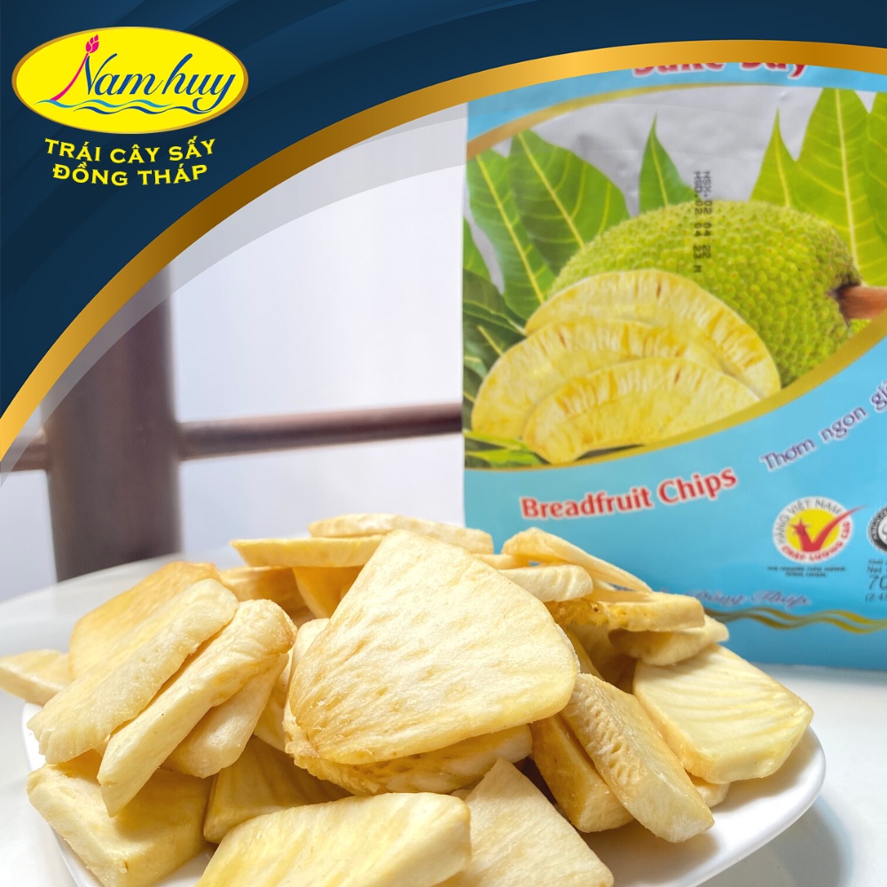 ドライフルーツ パンノキ (Breadfruit)のチップ 70g NAM HUY