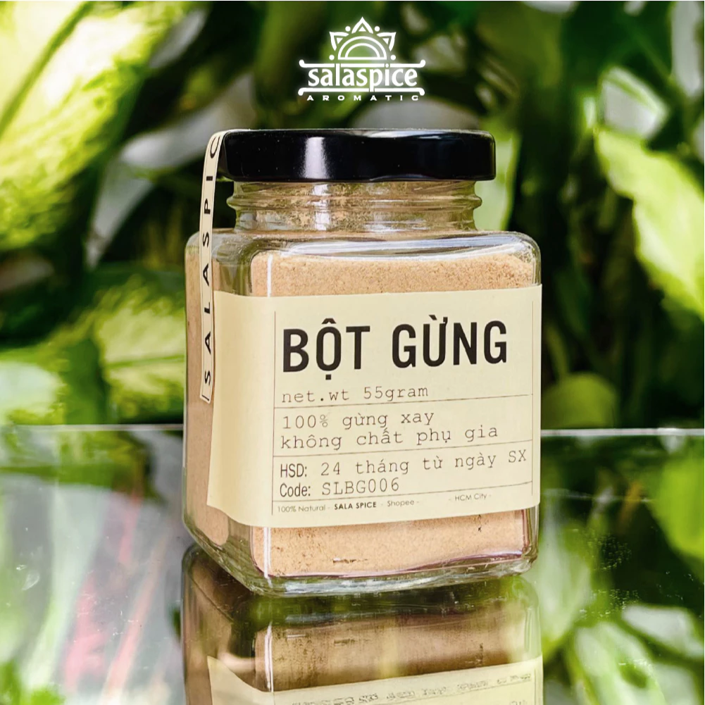 SALA SPICE 100%生姜パウダー \ 新鮮挽きたて 超芳醇ジンジャーパウダー \ 料理を格上げする万能スパイス