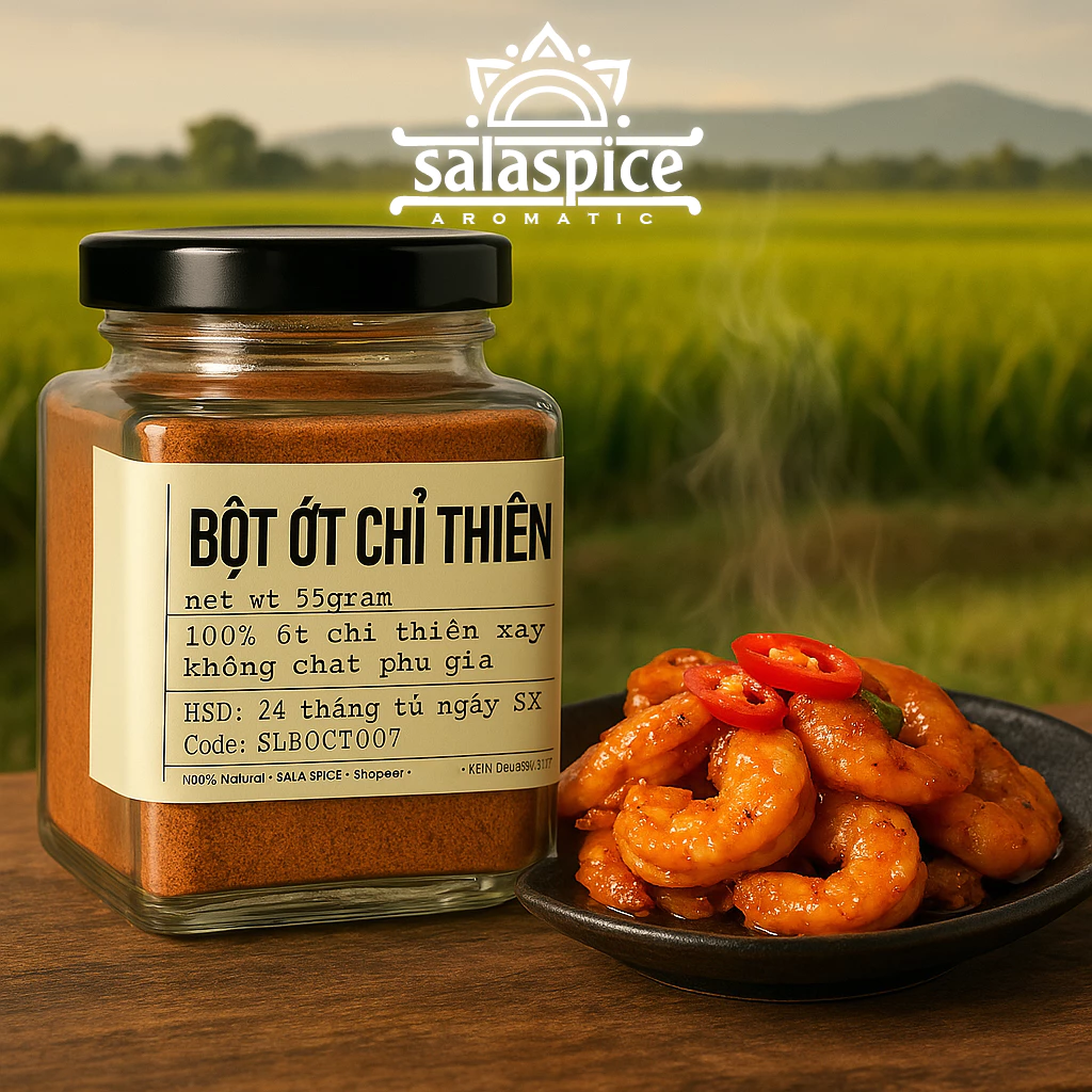 SALA SPICE カイエンペッパーパウダー – 100%輸入唐辛子使用、刺激的な辛さで味覚を覚醒！