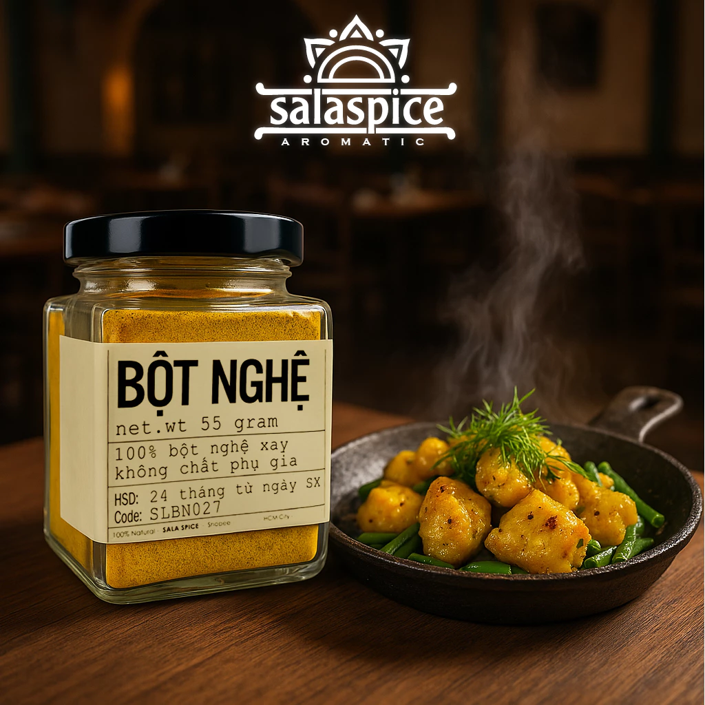 SALA SPICE ターメリックパウダー（ウコン）－料理の彩り、黄金の輝きと健康をあなたに