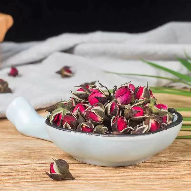 サパ産100%天然ローズバッド 100g ジップ袋入り - 美容と健康に、芳醇な香りのハーブティー
