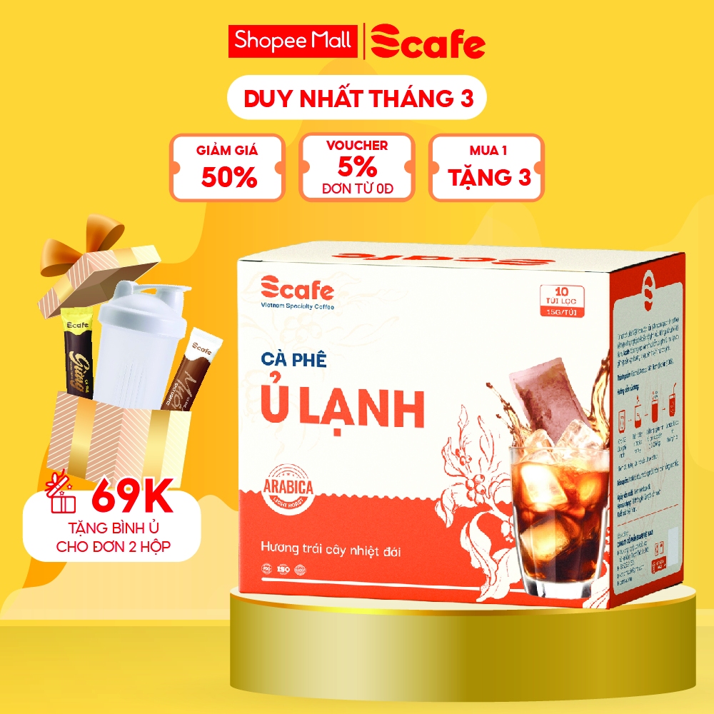 Scafe Cold Brew Arabica コールドブリューコーヒー 100%アラビカ 10袋入り 20g ベトナム製
