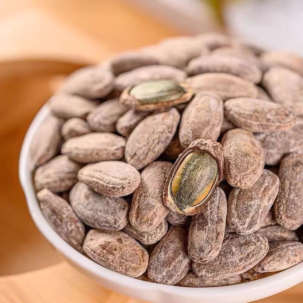 香ばしい焼きメロンシード 250g ジップ袋入り (味付け済) – ヘルシーおやつ お土産・ギフトに