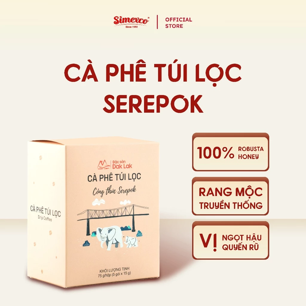セレポック 100%ロブスタ ハニープロセス ドリップバッグコーヒー