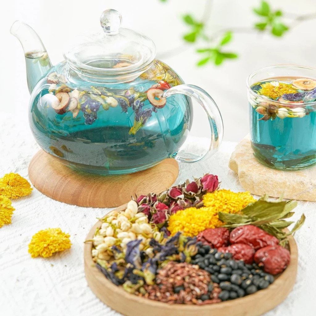 有機玄米ハーブティー8種ブレンド（20包セット）｜デトックス・ダイエット・美肌・肝機能サポート