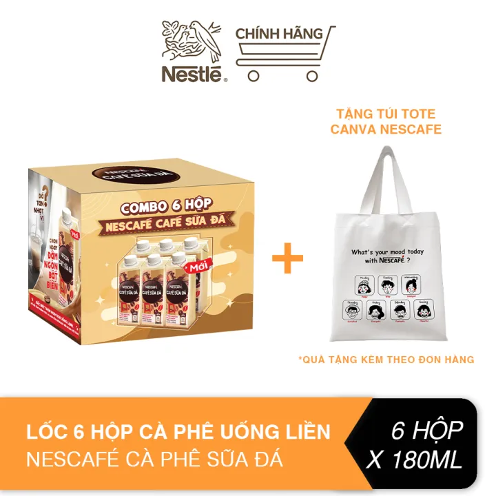 インスタントコーヒー アイスミルクカフェ 6本セット(各180ml) NESCAFÉ