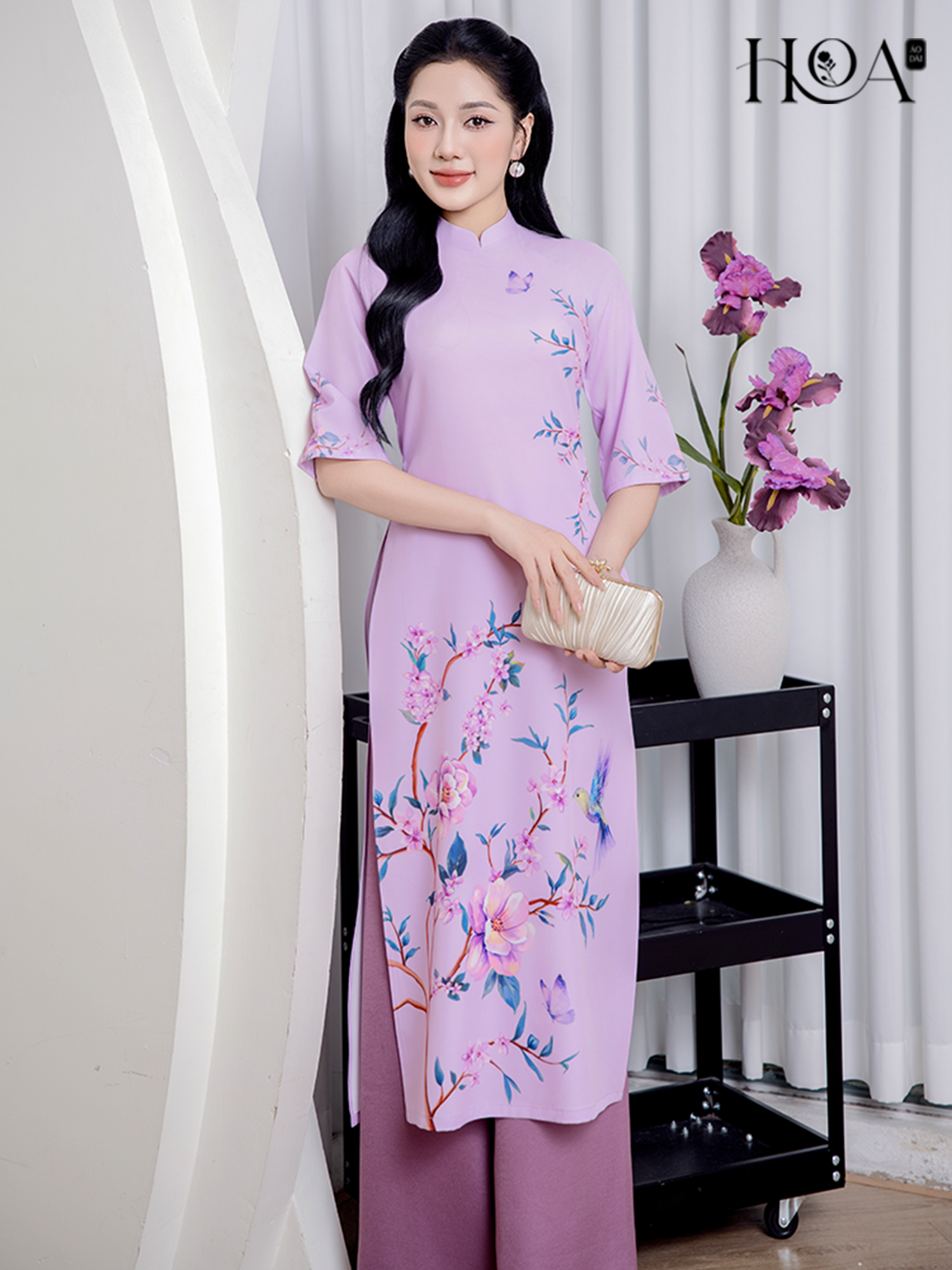 女性用モダンアオザイセット HOA Phi Yen 2