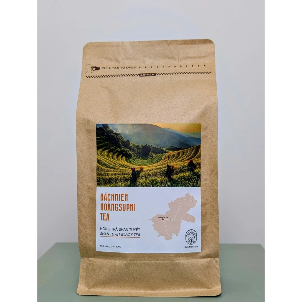 シャン雪古樹紅茶 (ホンラオチャー ホアンスーフィー) - エコファーム 200g