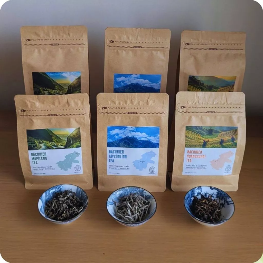 シャン雪古樹紅茶 ハーザン省ホアンスーフィー産紅老茶 - エコファーム 100g