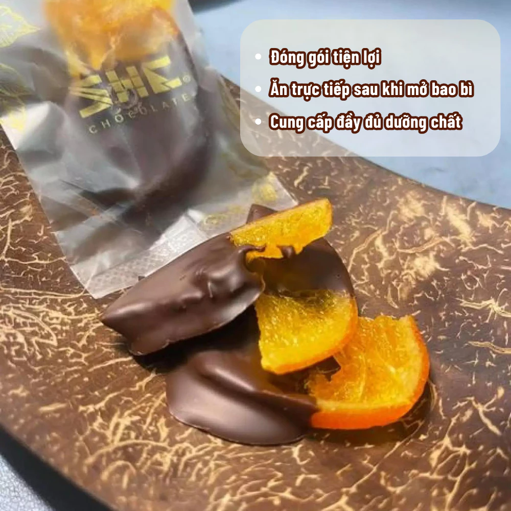 SHEチョコレート 50g ドライオレンジチョコレート