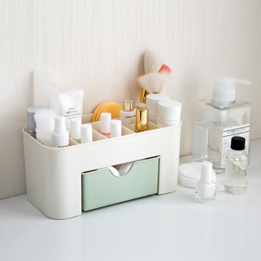 引き出し棚 プラスチック メイク用 収納 LIVING ON