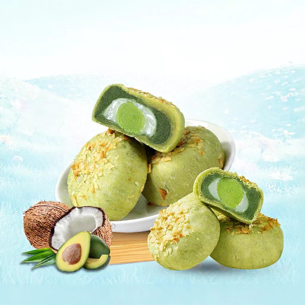 Shin Food アボカドココナッツもち (1000g) 低糖質・低カロリー 柔らかもちもち ヘルシーダイエット向け