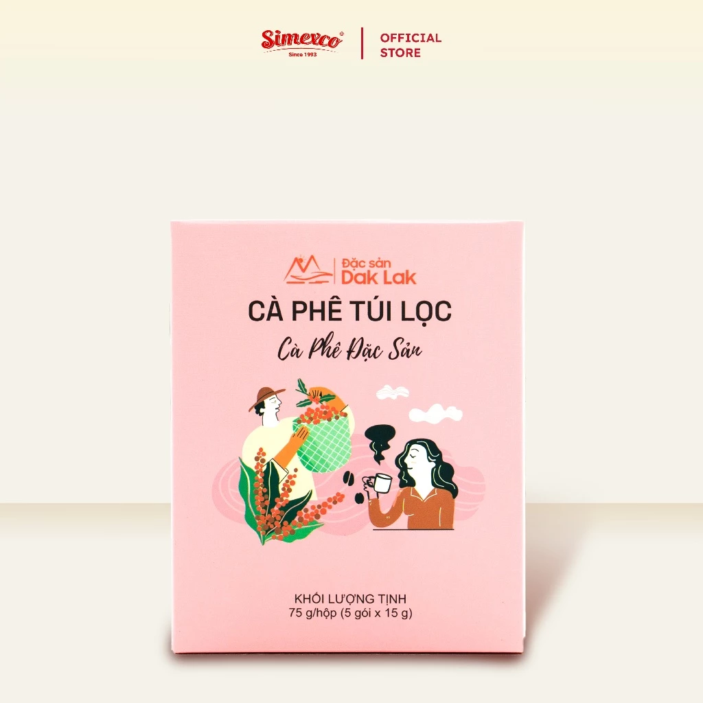 Simexco Daklak 特選ファインロブスタ ドリップコーヒーバッグ