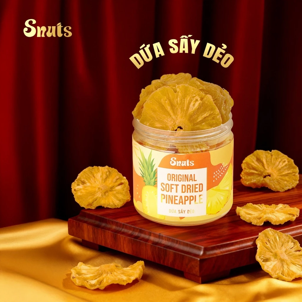 SNUTS ソフトドライパイナップル 150g