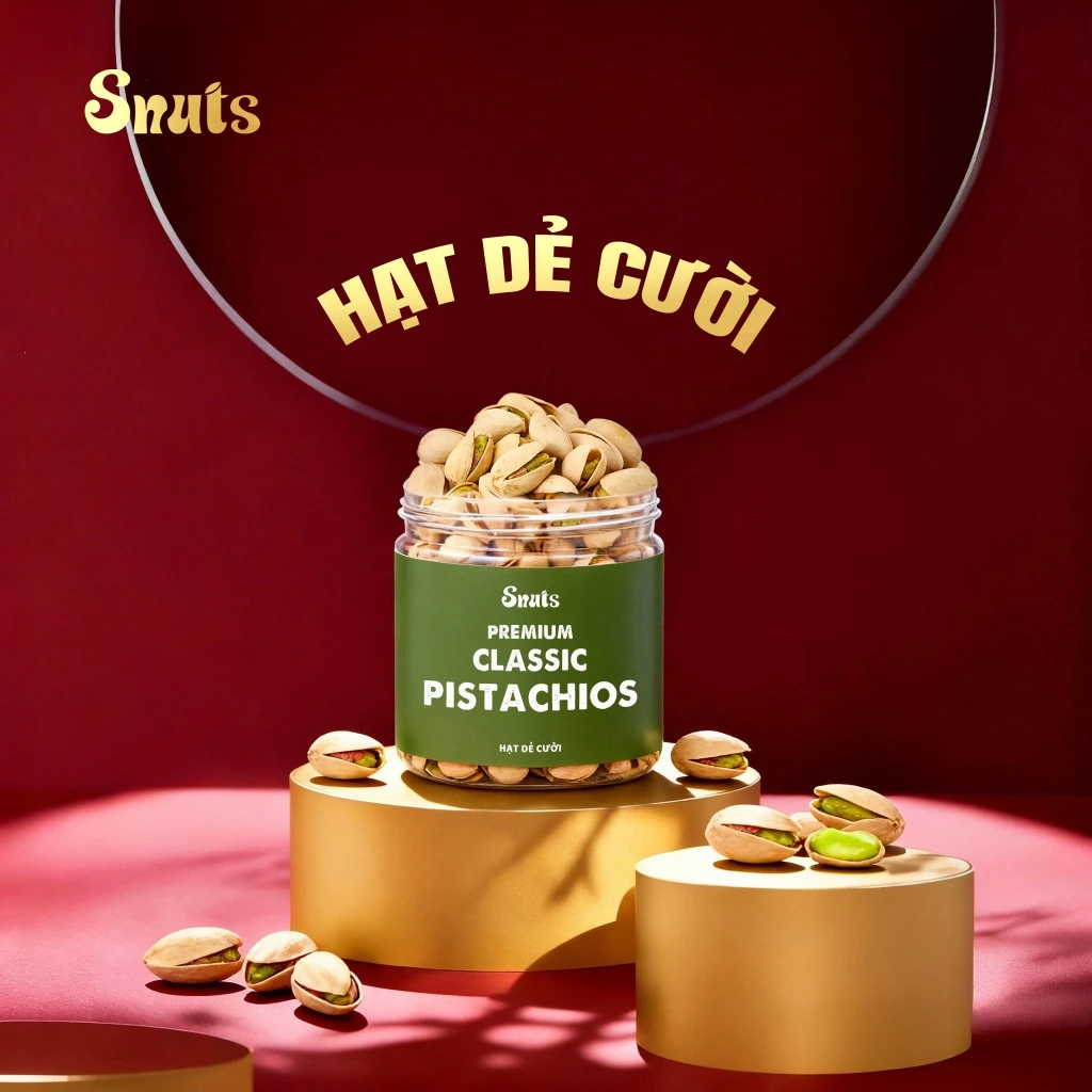 SNUTS ピスタチオ 150g – カリッと香ばしい、笑顔になれる健康ナッツスナック