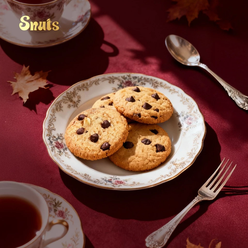 SNUTS プレミアム手作りクッキー 3種アソート (抹茶・チョコチップ・ブルーベリー) 100g – ギフト・お土産に最適