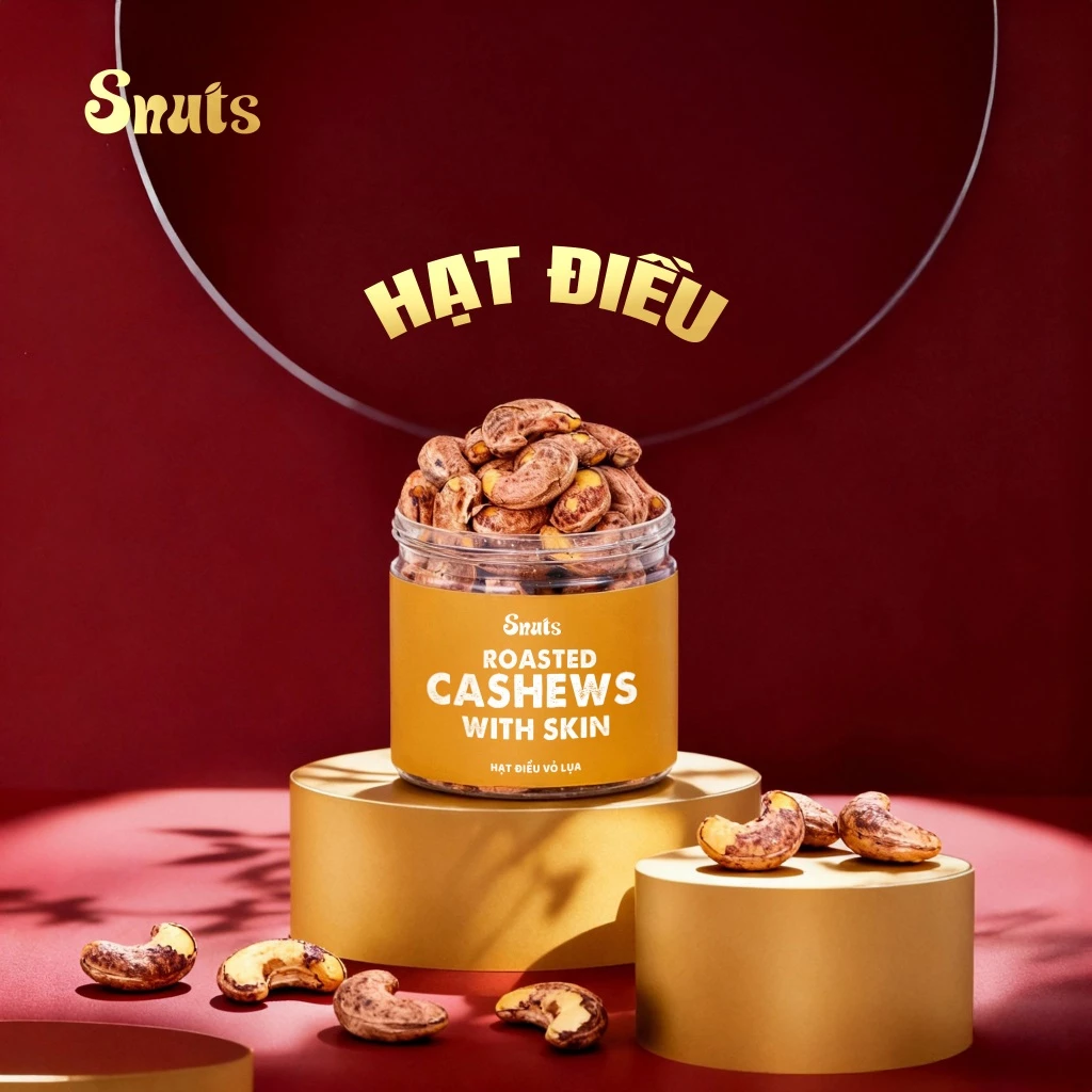 SNUTS 薄皮付きカシューナッツ 150g – 自然の恵み、カリッと香ばしい、うす塩/無塩 ヘルシーおやつ