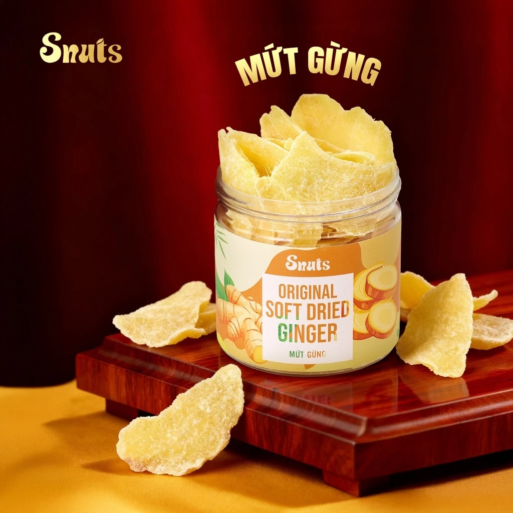 SNUTS ソフトドライジンジャー 100g