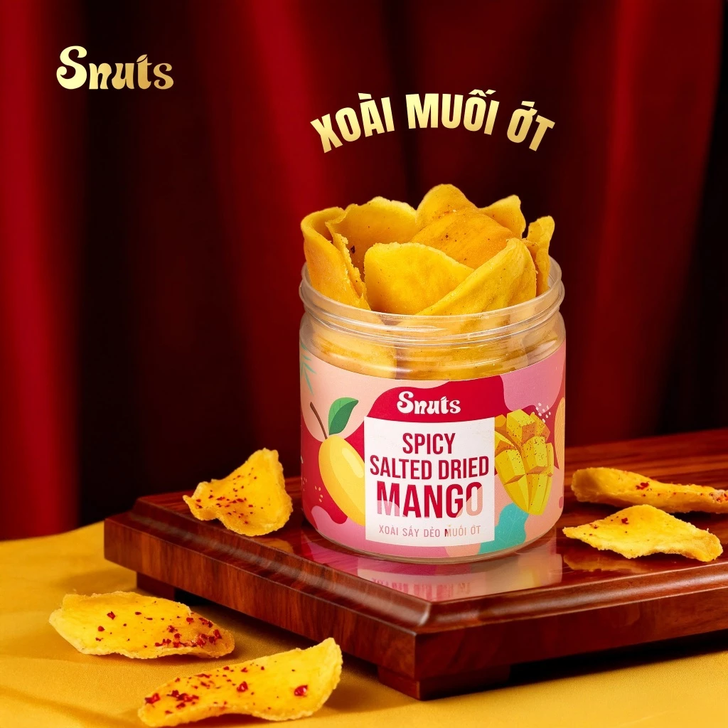 SNUTS ドライマンゴー - 塩唐辛子風味 150g