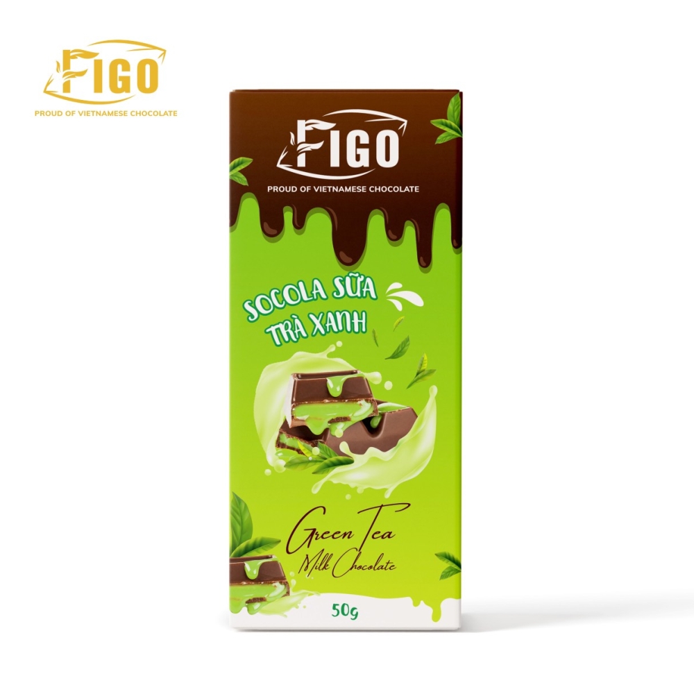 チョコレートミルク抹茶フィリング 50g FIGO