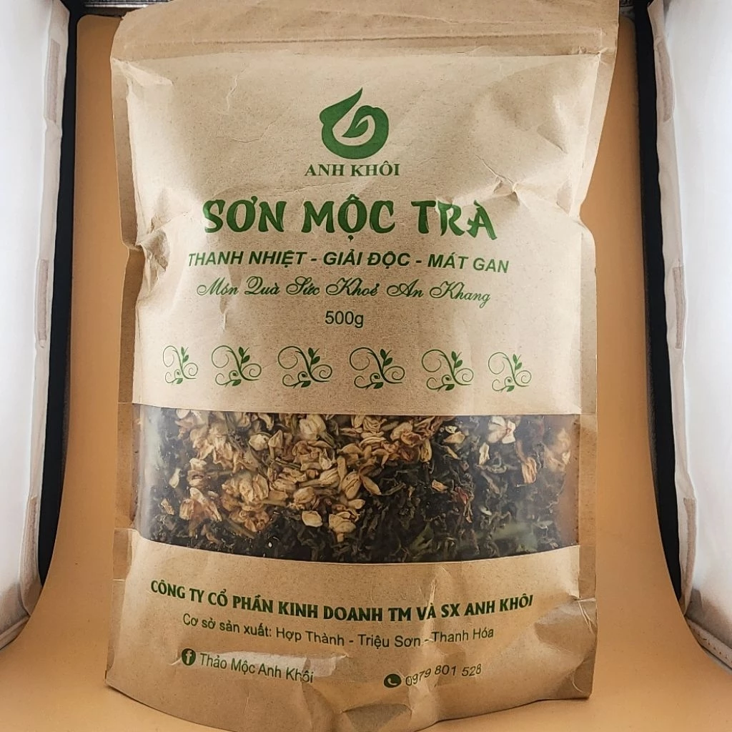 Sơn Mộcハーブティー 500g - デトックス・清熱・肝臓ケア・美肌