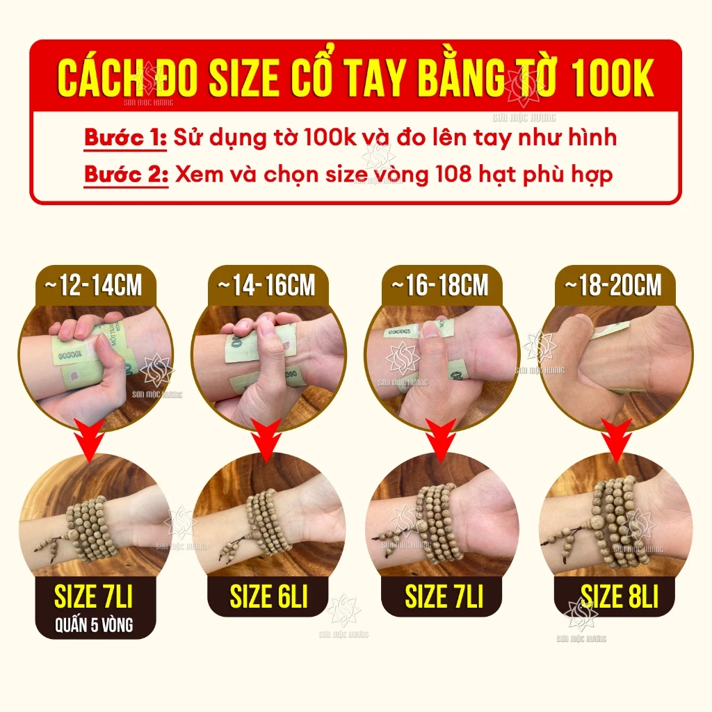 「サンモックフオン」天然高級沈香108玉ブレスレット【強力な香り】男女兼用