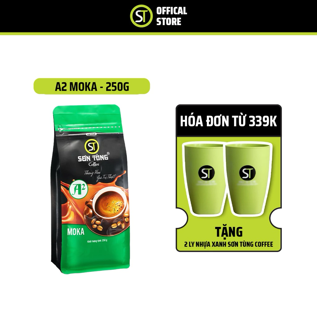 ソン・トゥンコーヒー 伝統A2 モカブレンド 挽き豆（フィン用）250g