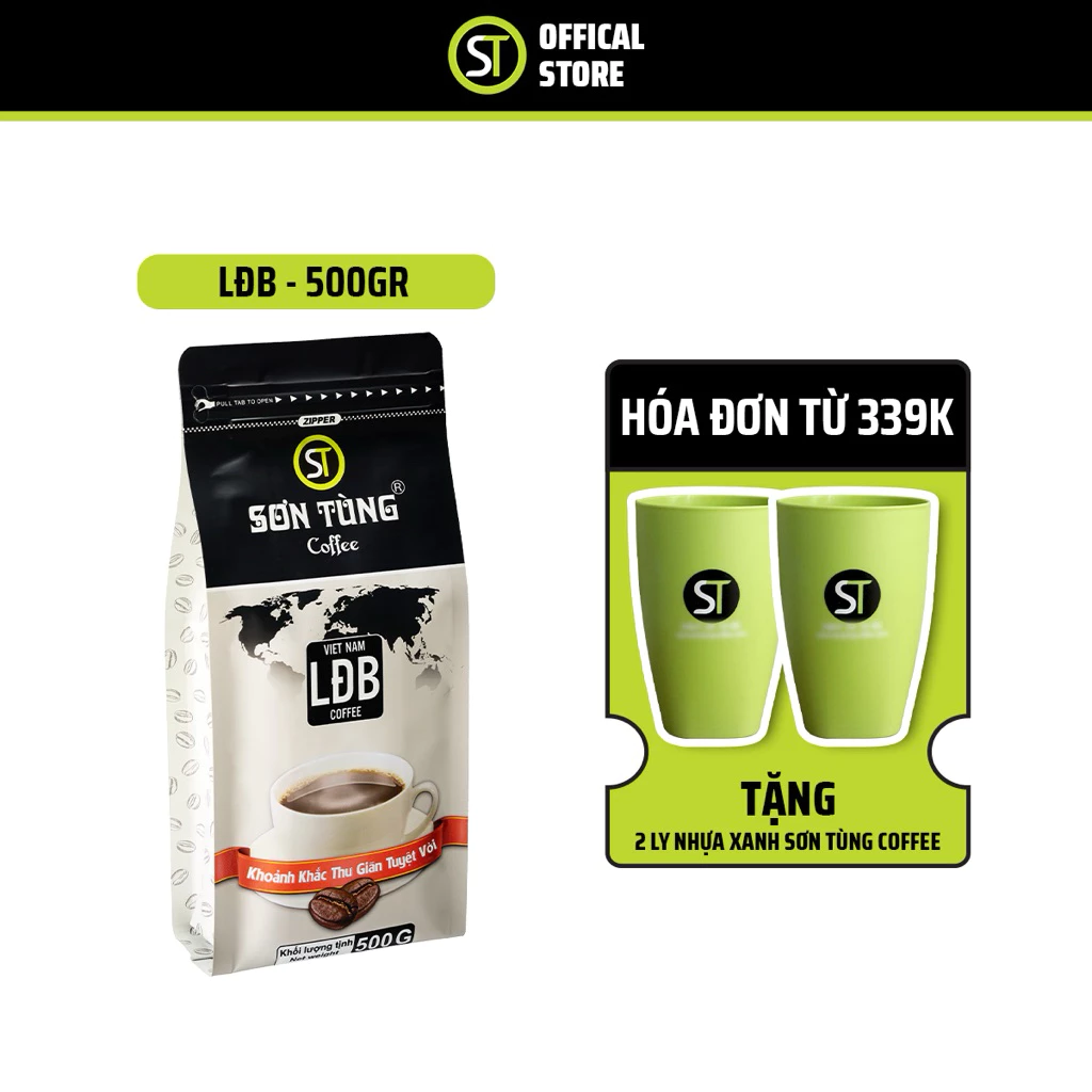 ソン・トゥン・コーヒー 伝統ブレンド スペシャル (LĐB) フィルター用挽き豆 500g