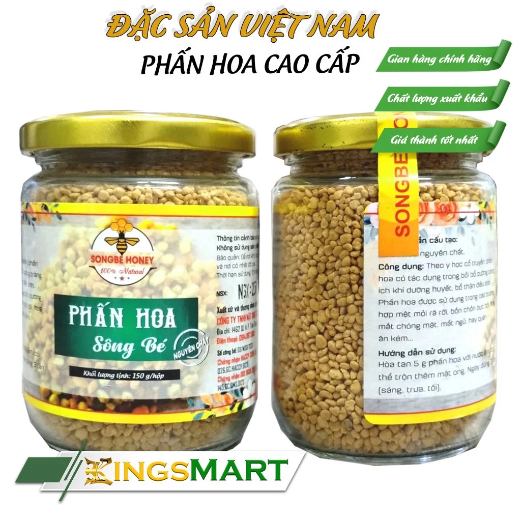 SÔNG BÉ 純粋花粉 - ビンフック特産 - 150g