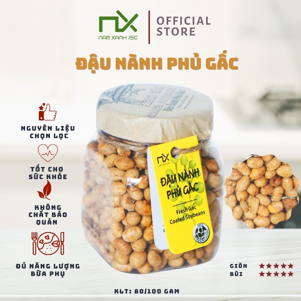 大豆 ガクの実入 80g/100g Nam Xanh