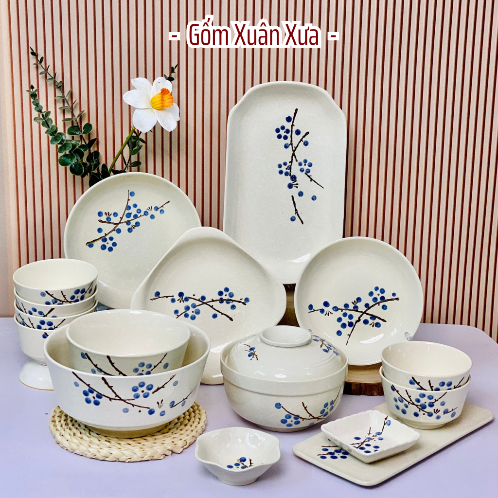 春華 クラシック 青花プレート 手描き伝統柄 28cm 春華窯の通販・個人