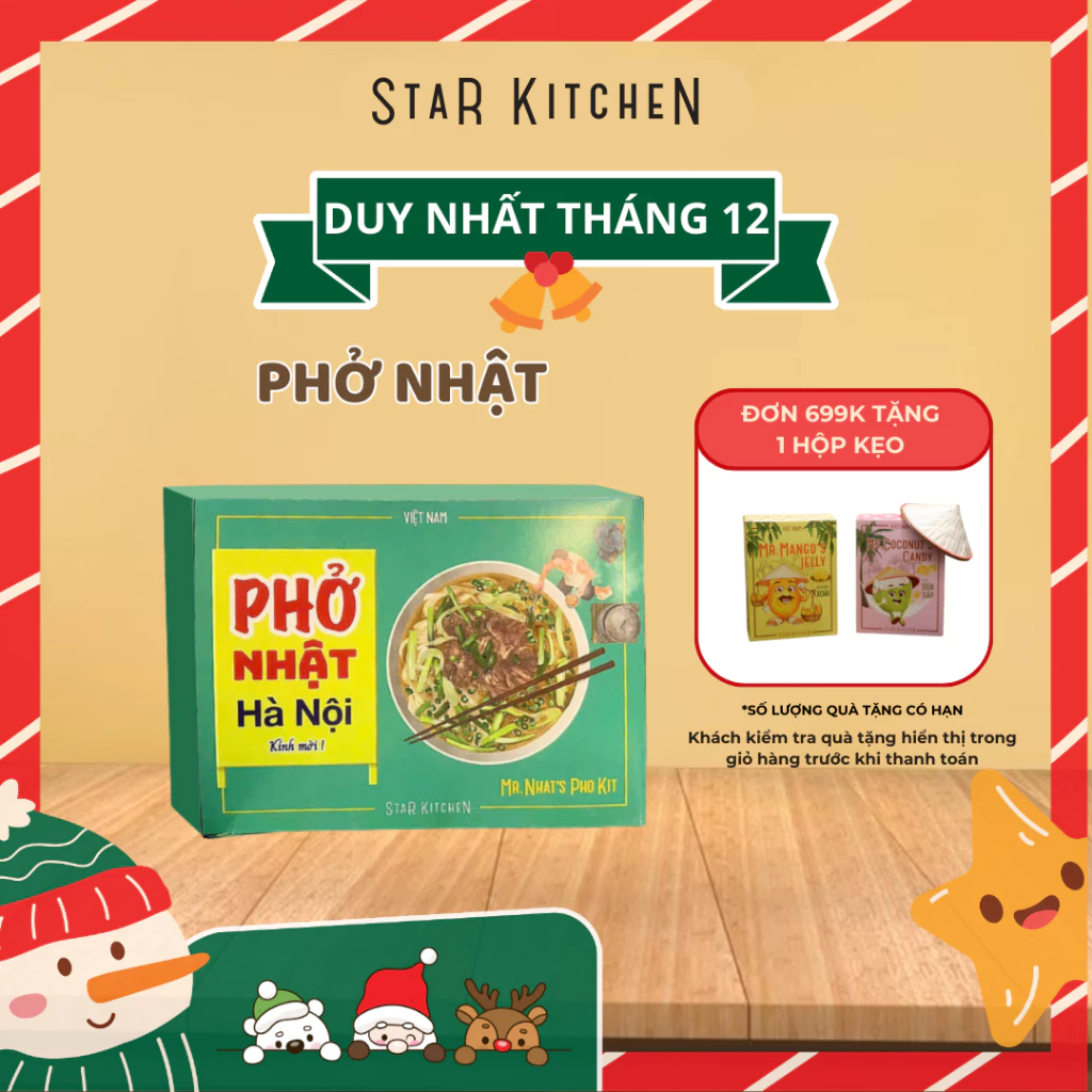 STAR KITCHEN Mr. Nhật ハノイのフォー - 本格即席麺（1食入り）