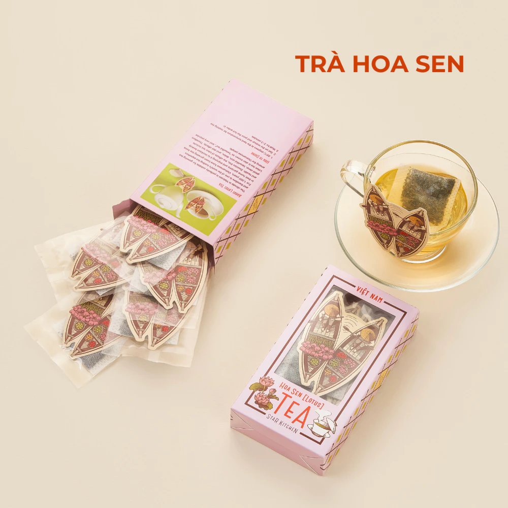 STAR KITCHEN タイグエン産最高級ハス花茶（5袋入り）