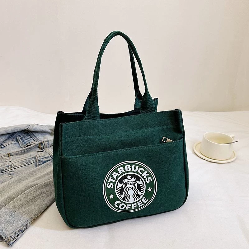 スターバックス キャンバスバッグ 日本スタイル - グリーン